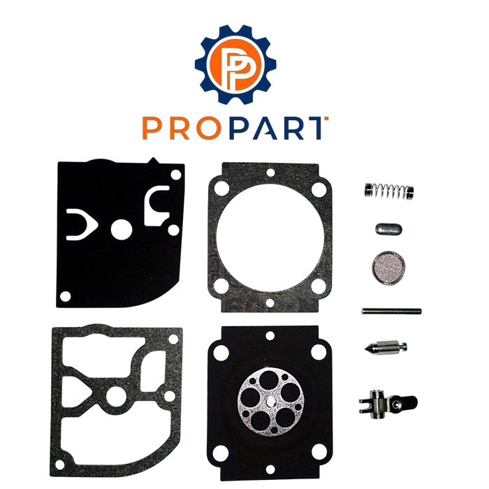 Carburetor rebuild kit for Zama RB-155, Stihl BG66 BG86 - ProPart