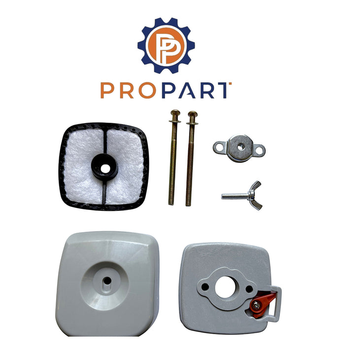 Air Filter Cover Kit with Air Cleaner Base and Air Filter Compatible with Echo PE-200 PE-201 PE-230 PE-265 SHC-211 SHC-265 SRM-210 SRM-230 SRM-265 Trimmers