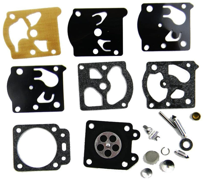 Carburetor Carb Repair Rebuild Kit Replacement for Walbro K24-WAT Fits WT866 WT924 WT773 WT775 WT925 WT973