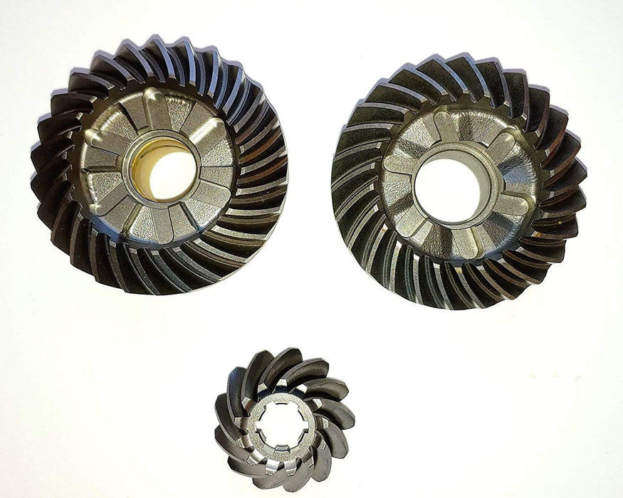 Gear Set Compatible with Yamaha 50/60 HP F50LA Replaces (69W-45551-00 + 69W-45560-00 + 62Y-45571-00)