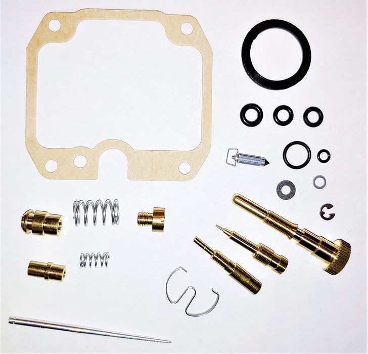 Carburetor Carb Repair Rebuild Kit Compatible with Yamaha 1992-2000 YFB250 YFB 250 YFB250U YFB 250U YFB250F Timberwolf