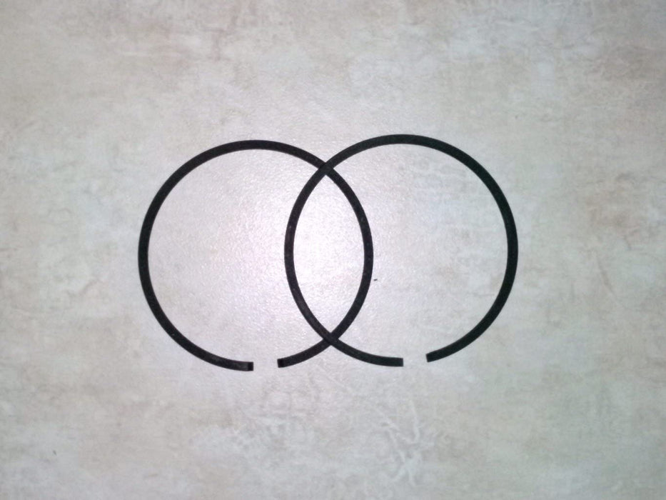 Piston Rings for STIHL FS120 R FS160 FS300 BT 120C BT121 Trimmer 35mm x 1.5mm / 35mmx1.5mm Replacement for 4119 034 3005, 41190343005, 4119 034 3001