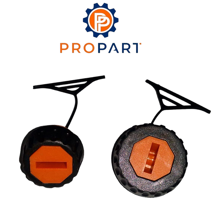 Gas Fuel Oil Cap Set for Stihl 020 029 021 023 024 025 039 048 Replaces Stihl OEM Part # 0000 350 0520 and 0000 350 0510